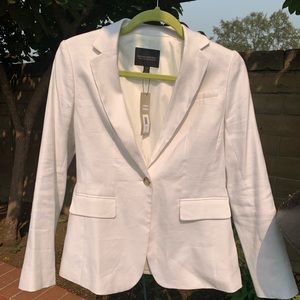 Banana Republic White Blazer